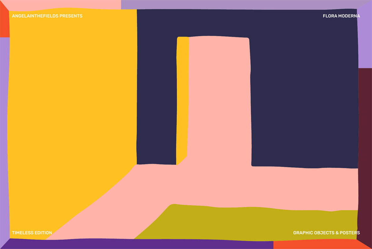 Flora Moderna Vector Clipart 7