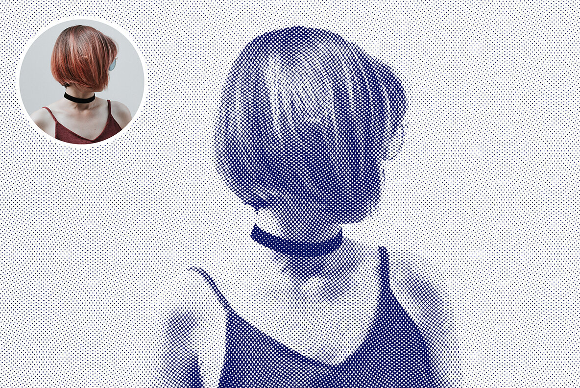 Engraving Halftone Effect 3