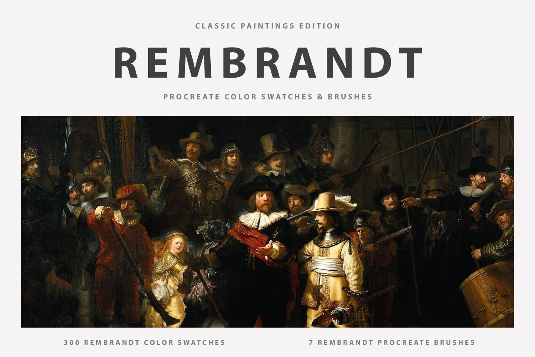 Rembrandt Procreate Kit 1