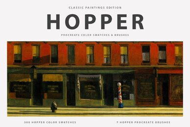 Hopper Procreate Kit