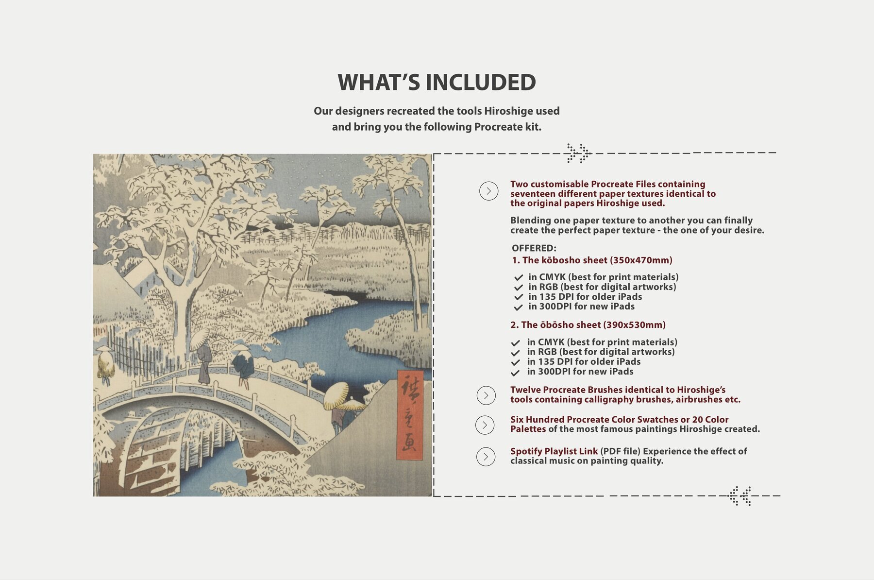 Hiroshige Procreate Kit 3