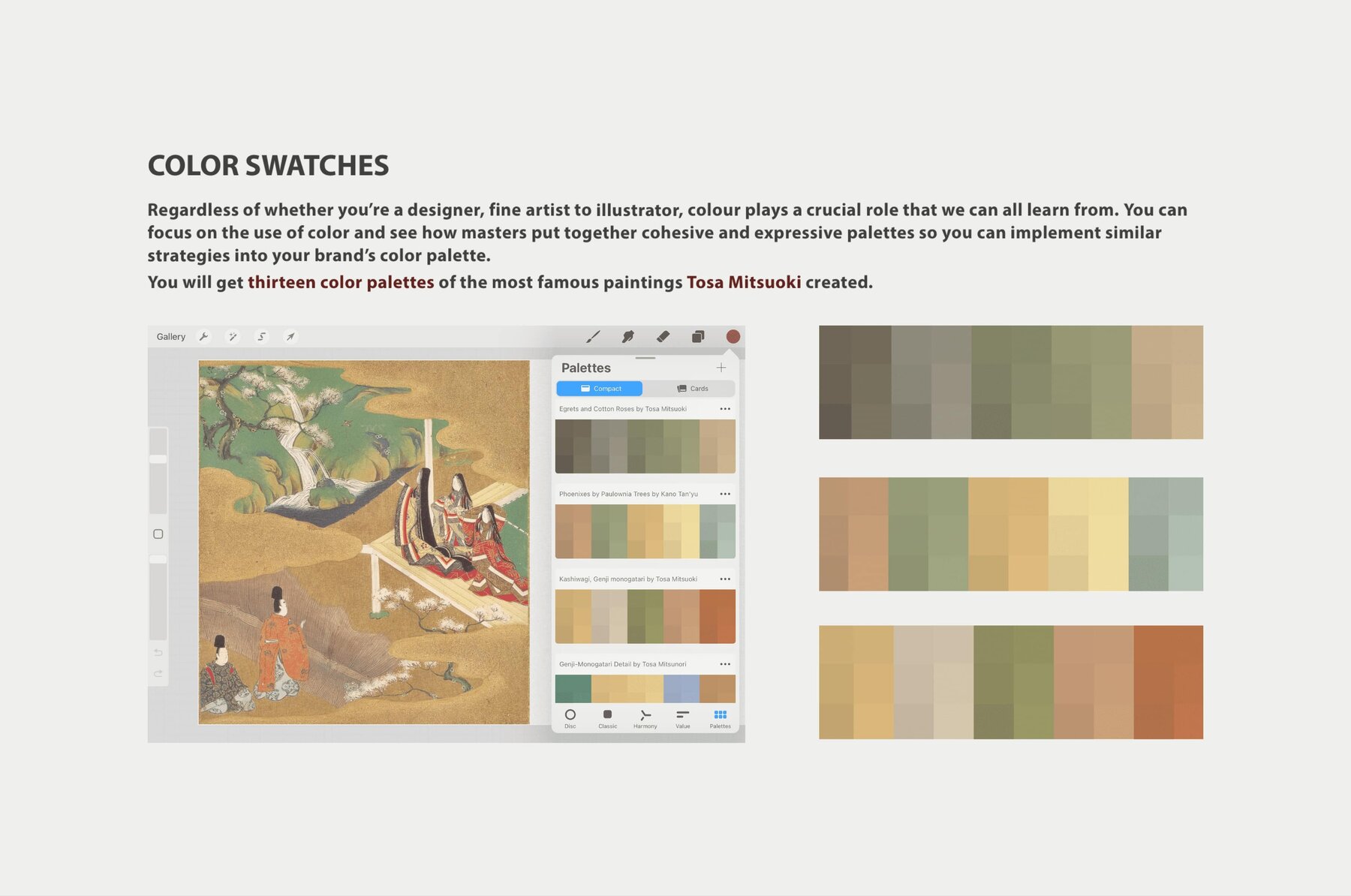 Tosa Mitsuoki Procreate Kit 6