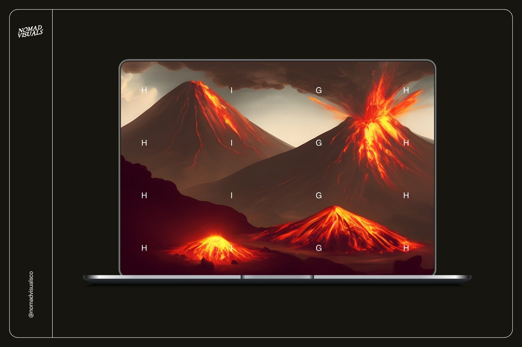 Volcano Illustrations 3