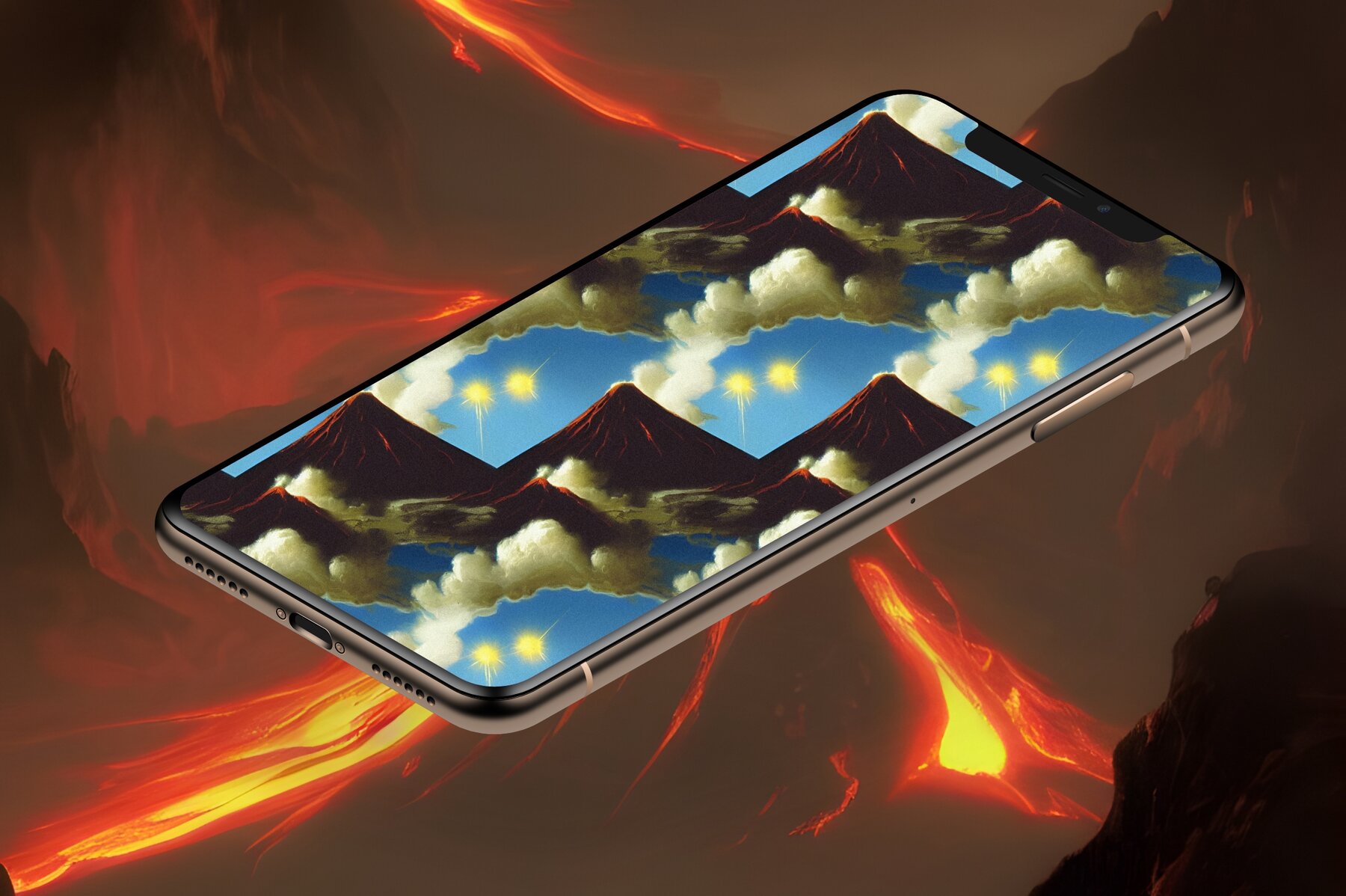 Volcano Illustrations 5