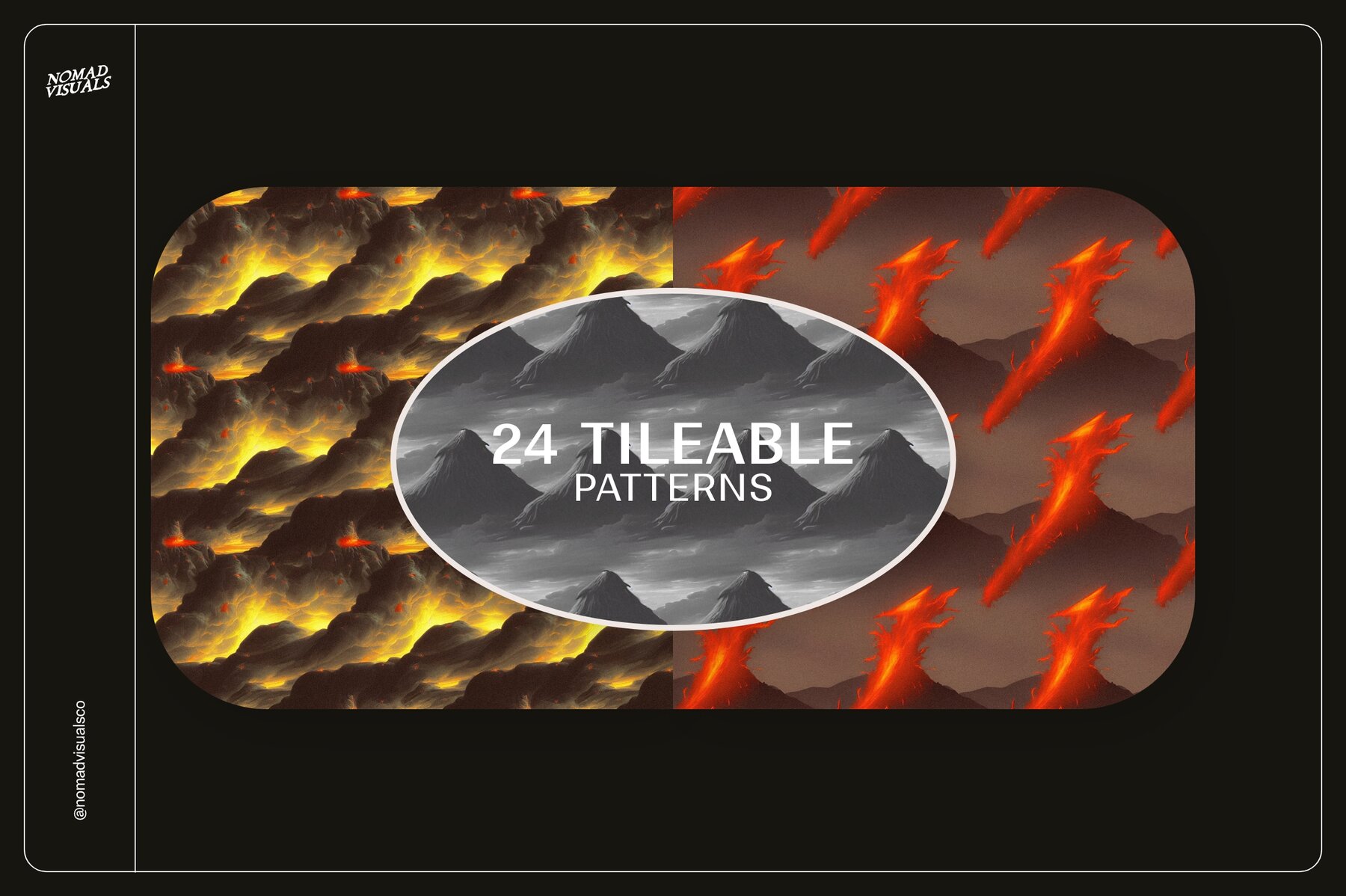 Volcano Illustrations 11