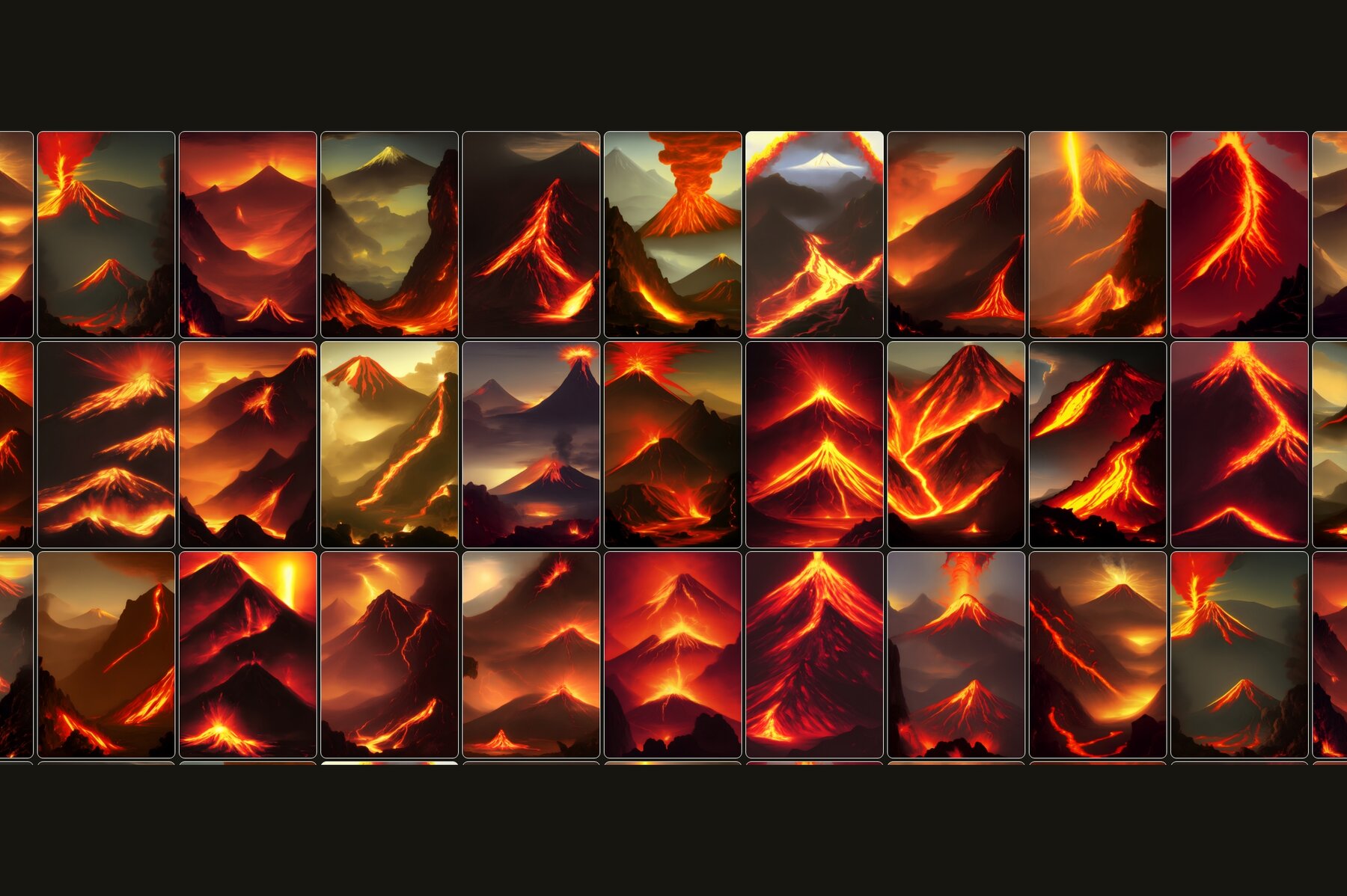 Volcano Illustrations 17
