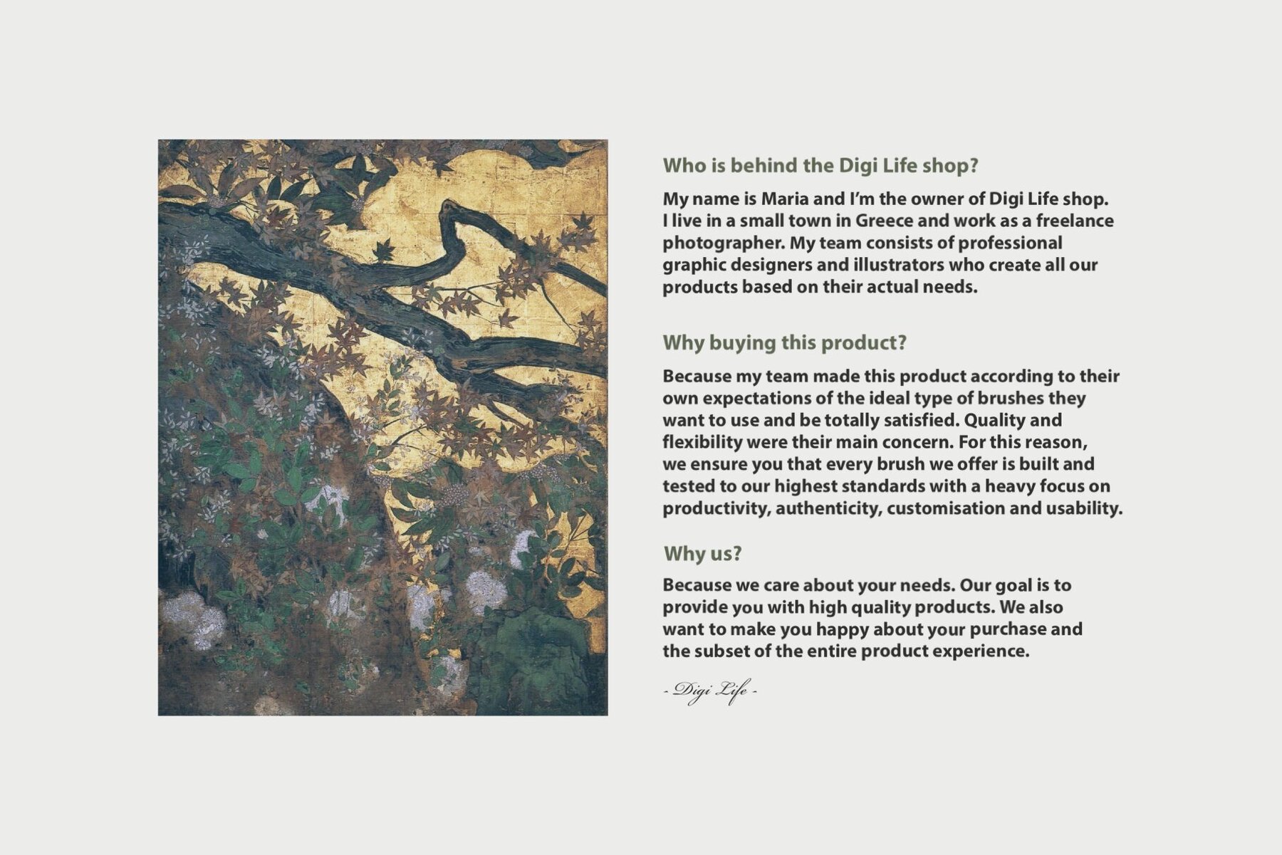 Hasegawa Tohaku Procreate Kit 7