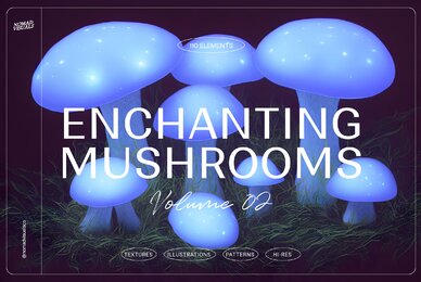 Enchanting Mushrooms Vol 01