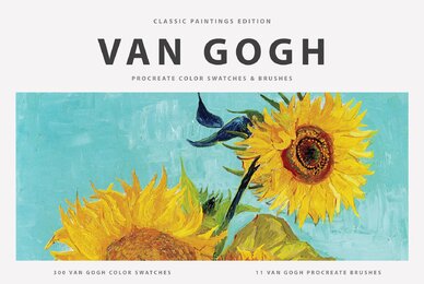 Van Gogh Procreate Kit