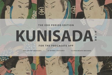 Kunisada Procreate Kit