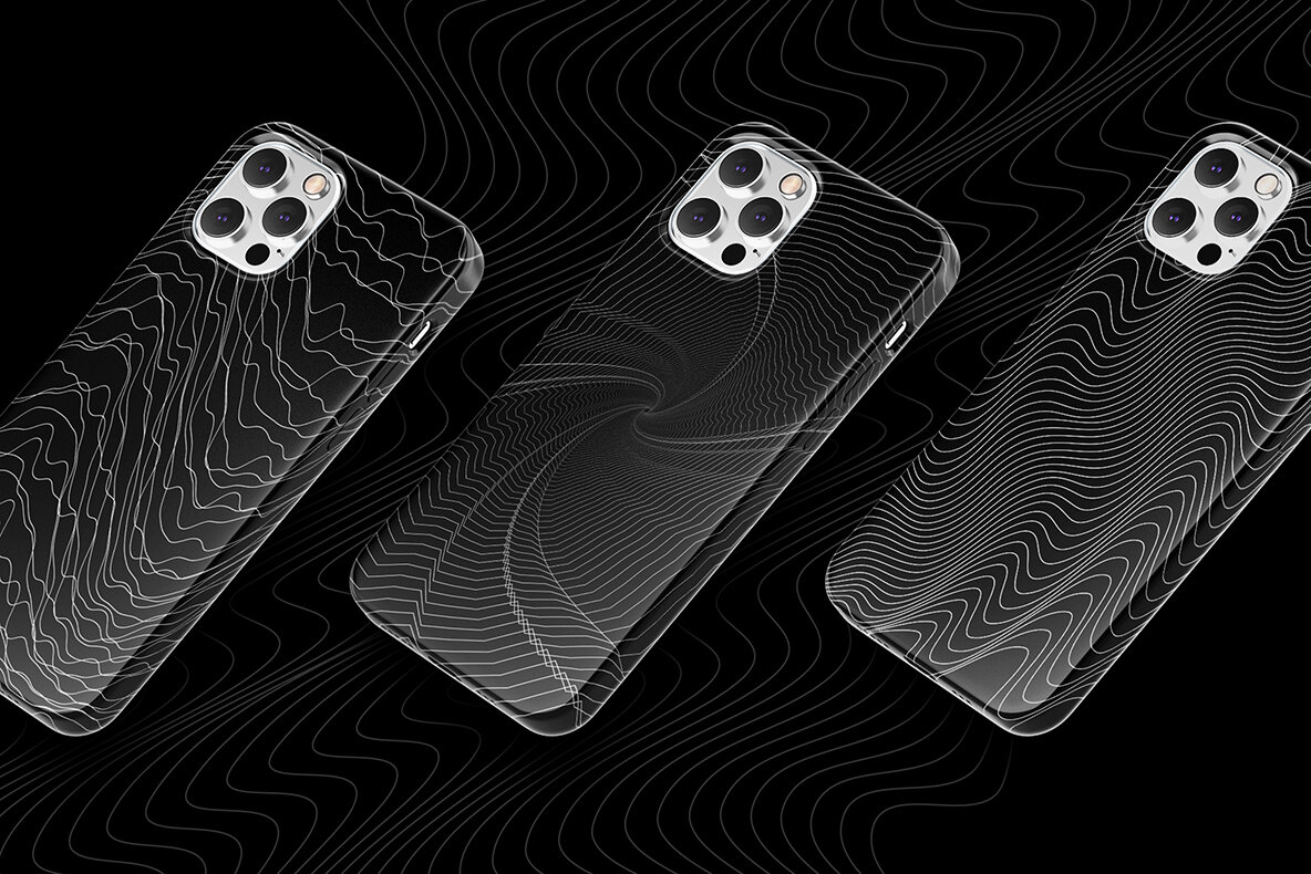 Wave Lines Vector Shapes 6