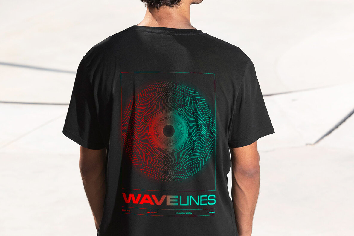 Wave Lines Vector Shapes 13