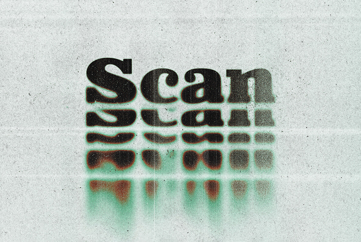 Messy Print Text   Logo Effect 2