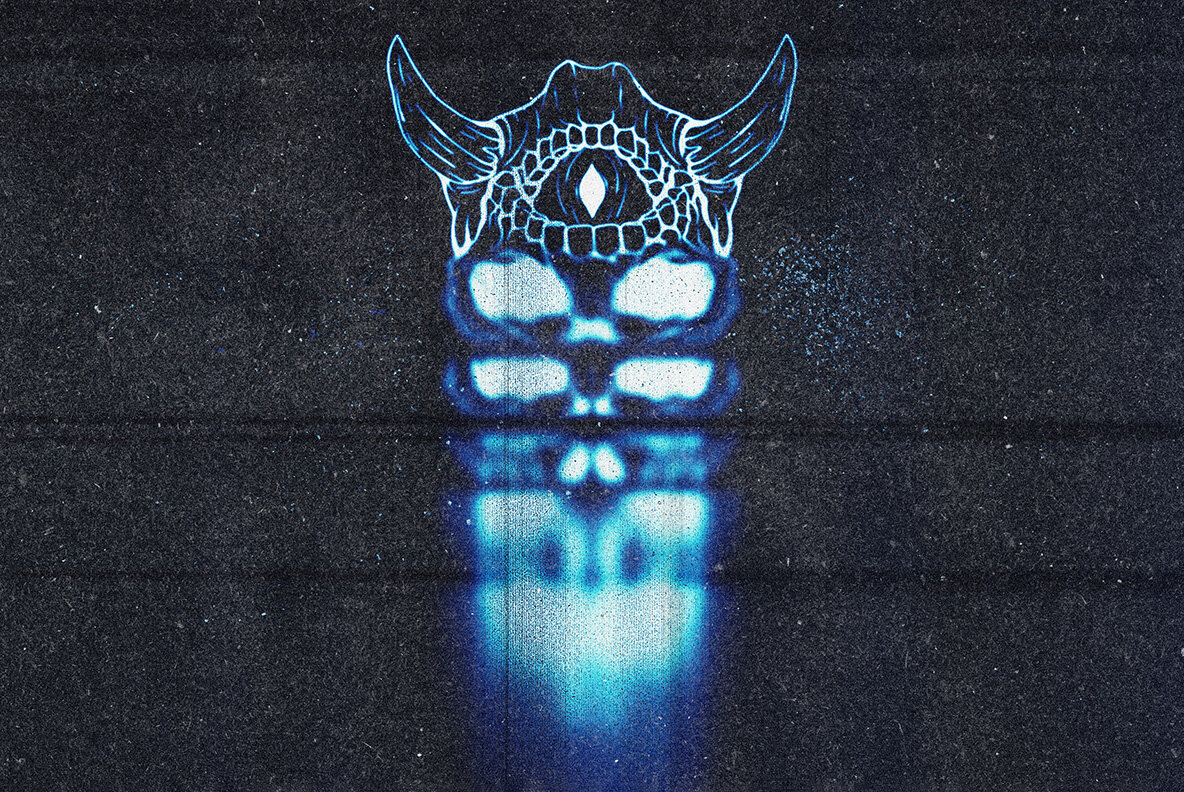 Messy Print Text   Logo Effect 4