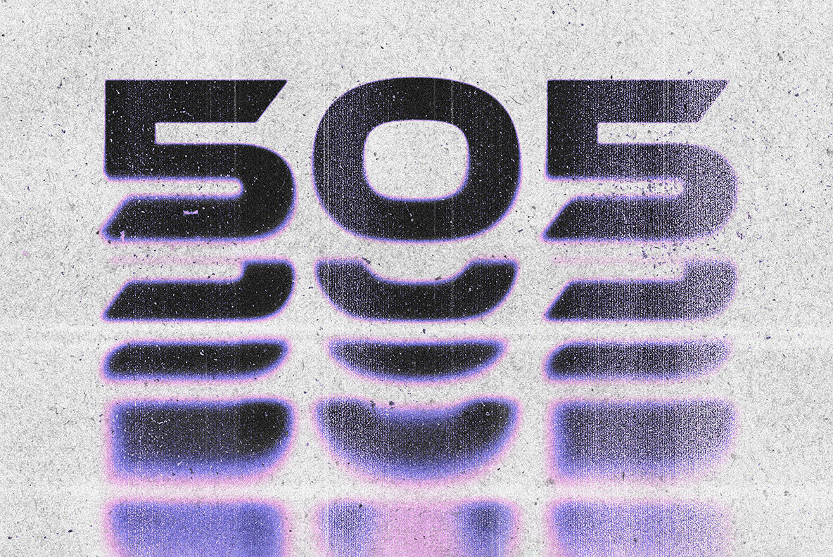 Messy Print Text   Logo Effect 6