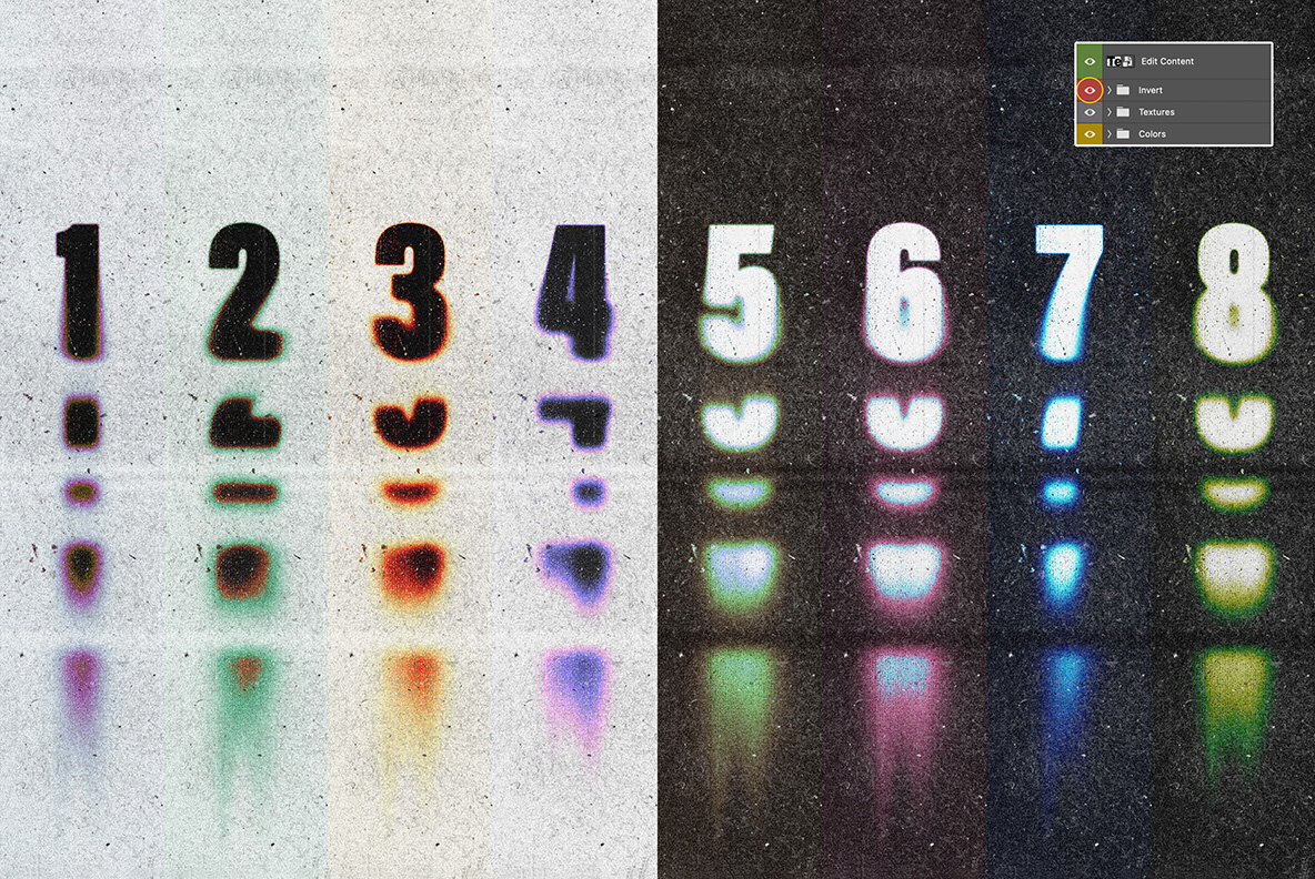 Messy Print Text   Logo Effect 7