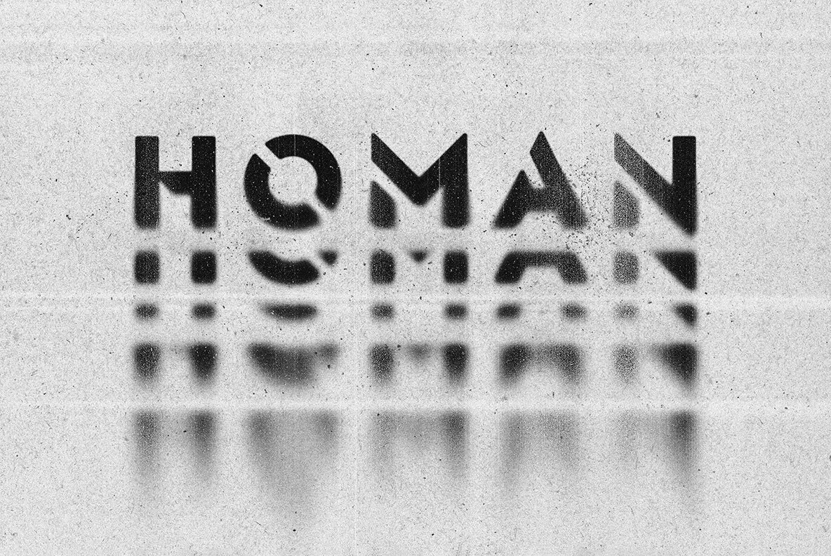 Messy Print Text   Logo Effect 8