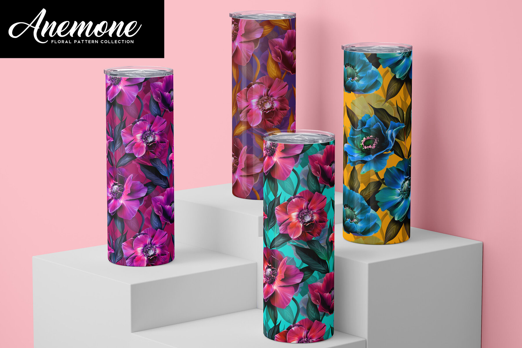 Anemone Floral Pattern Collection 11