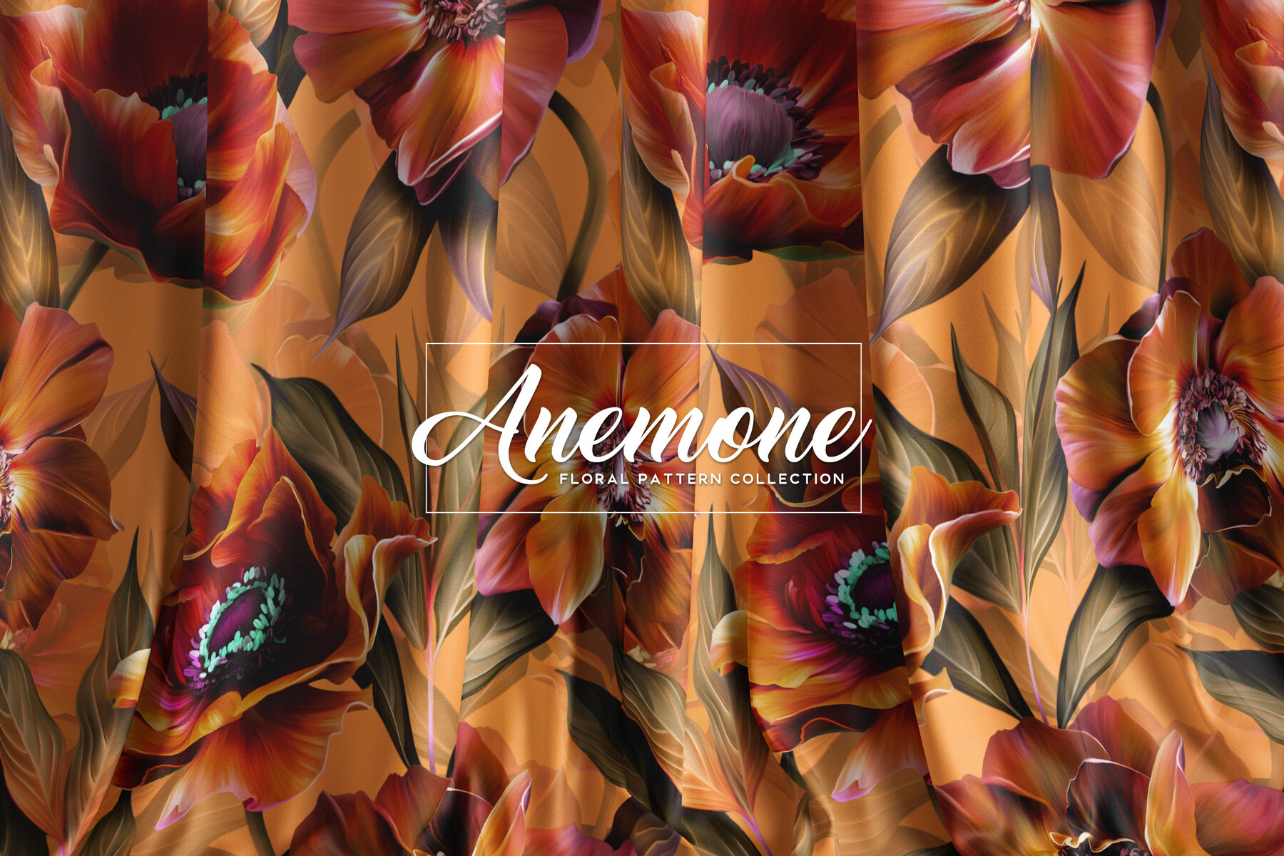 Anemone Floral Pattern Collection 16