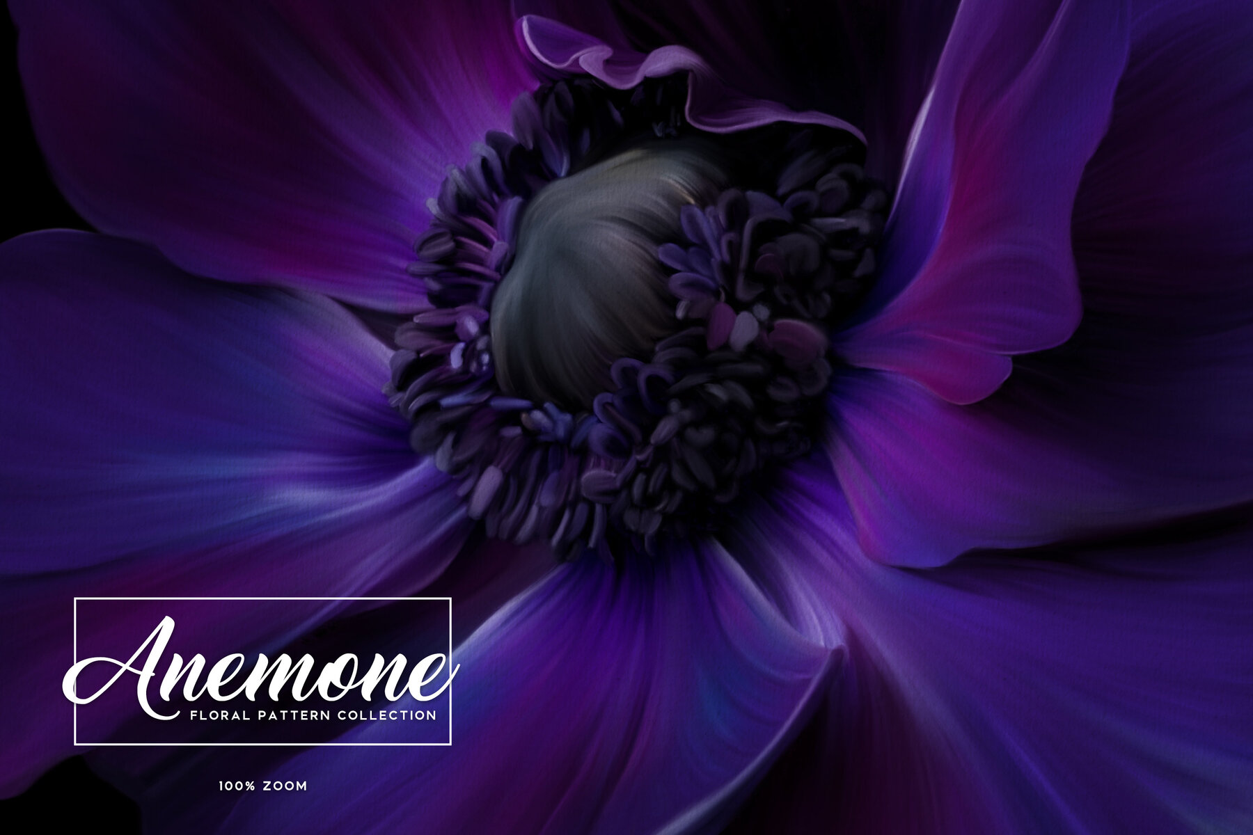 Anemone Floral Pattern Collection 18
