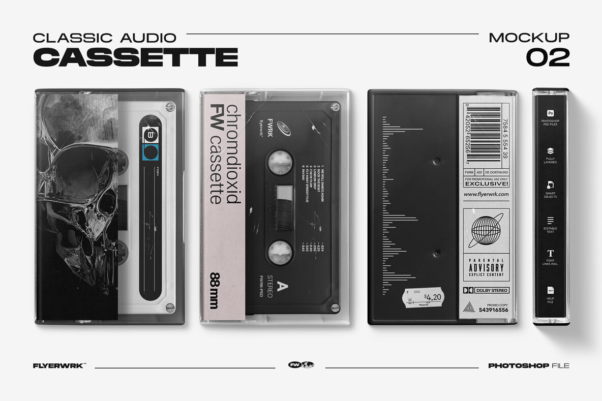 Cassette Mockup Volume 2 1
