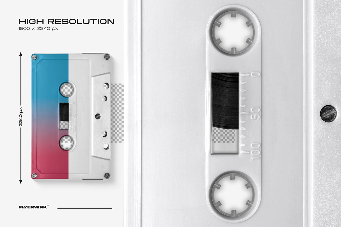 Cassette Mockup Volume 2 3
