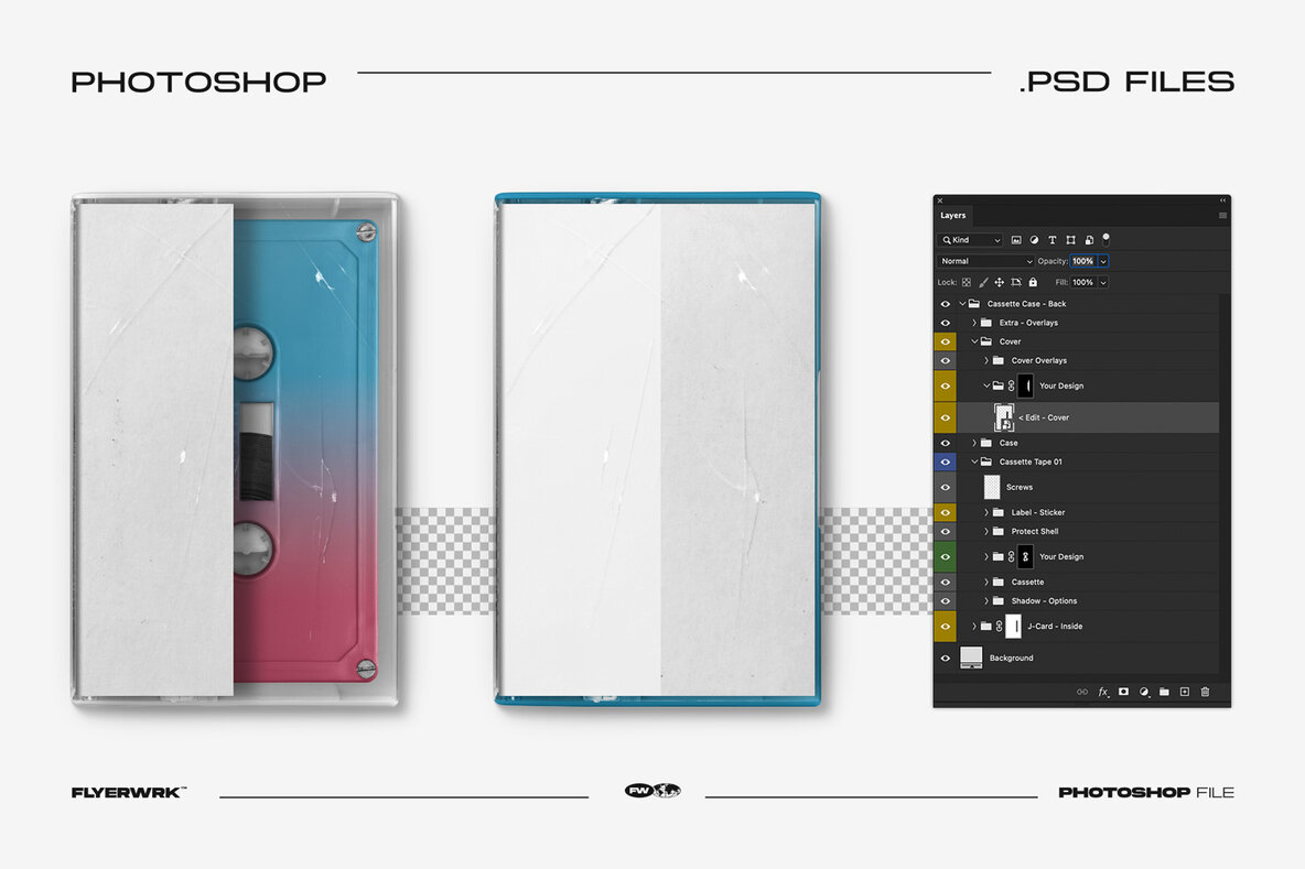 Cassette Mockup Volume 2 5