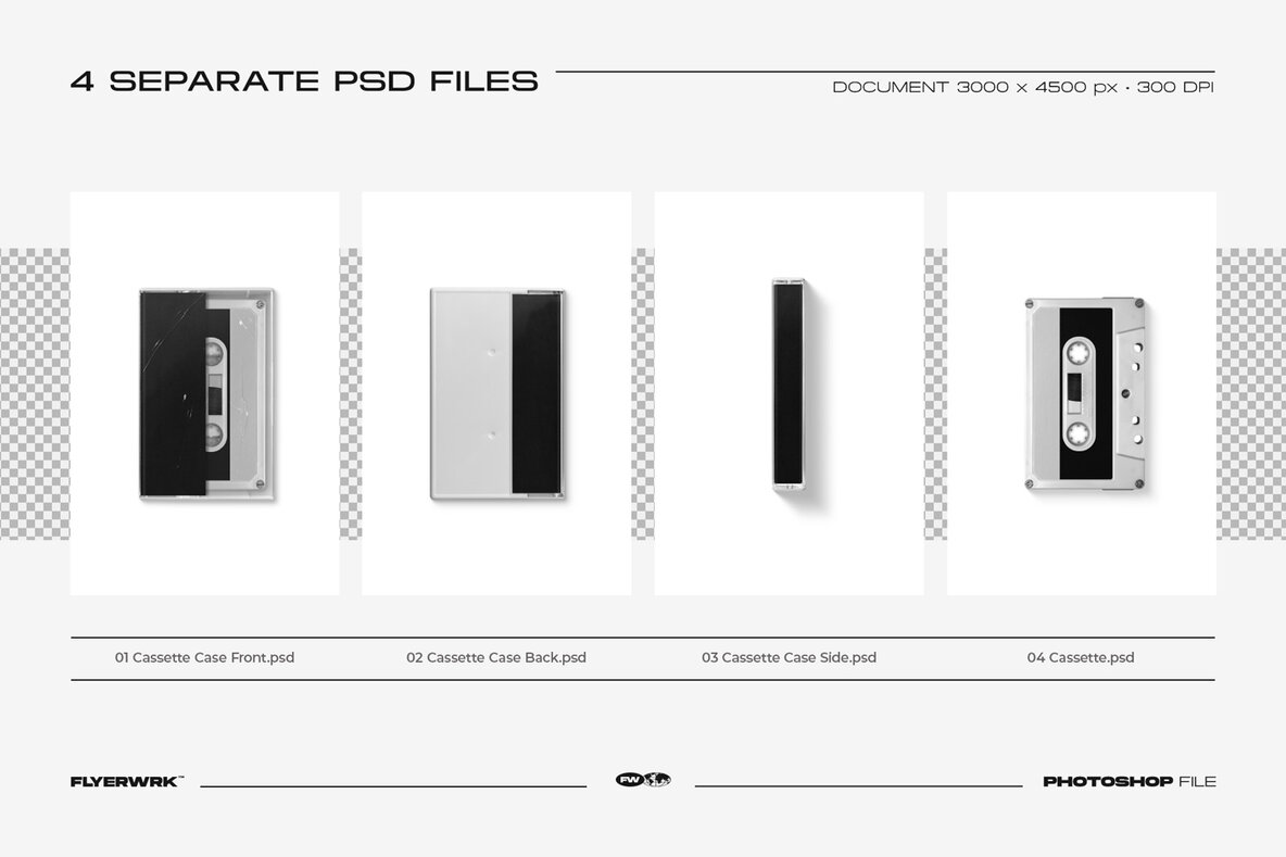 Cassette Mockup Volume 2 7