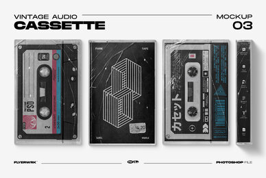 Cassette Mockup Volume 3