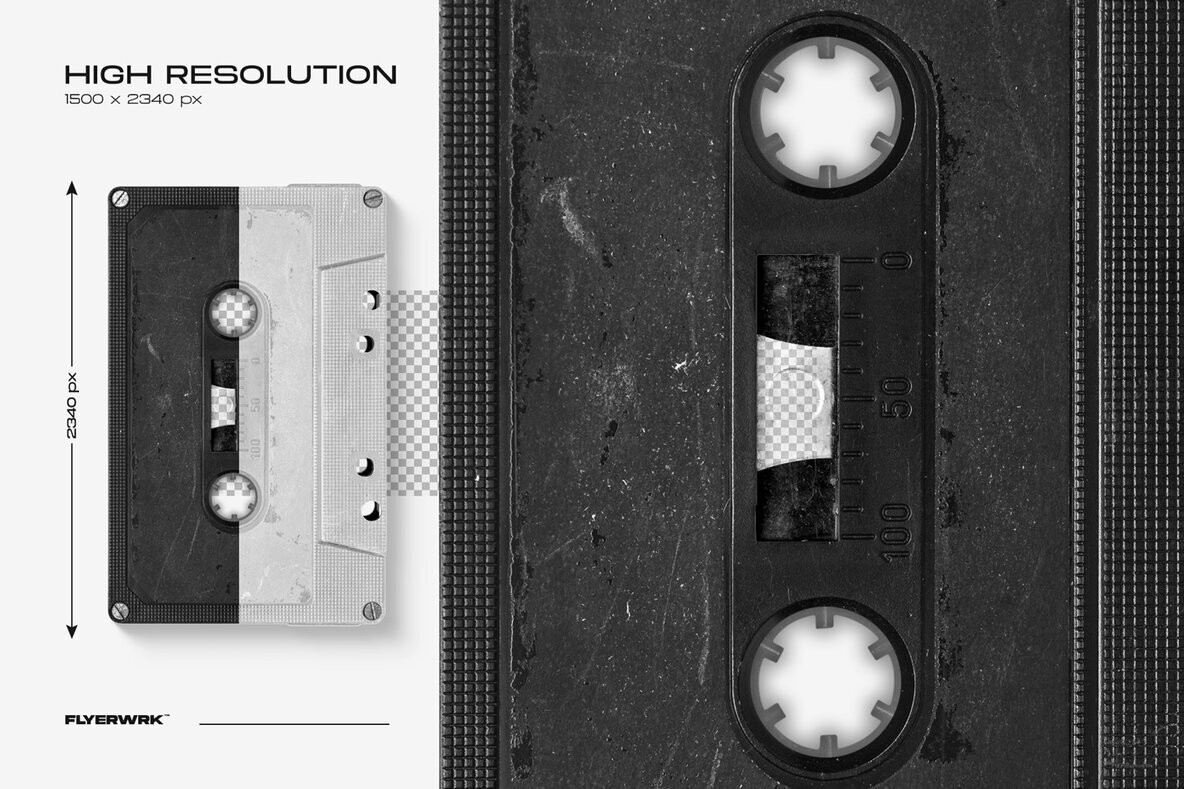 Cassette Mockup Volume 3 3