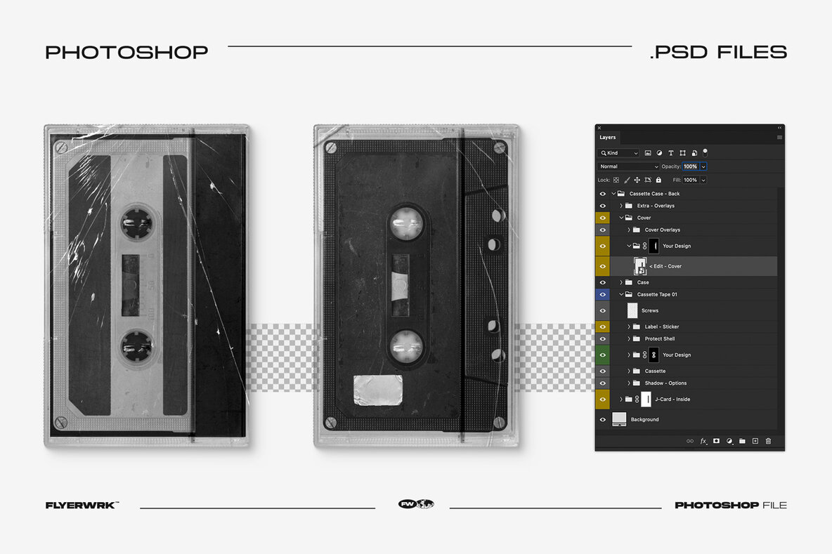Cassette Mockup Volume 3 5