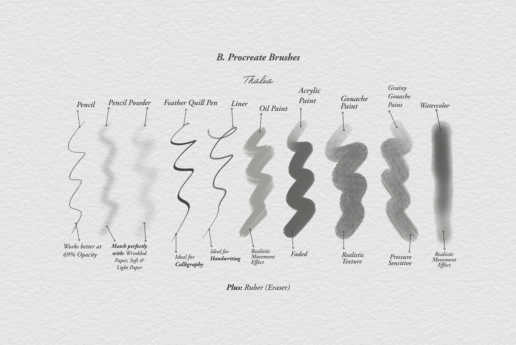 Thalia Procreate Kit 10