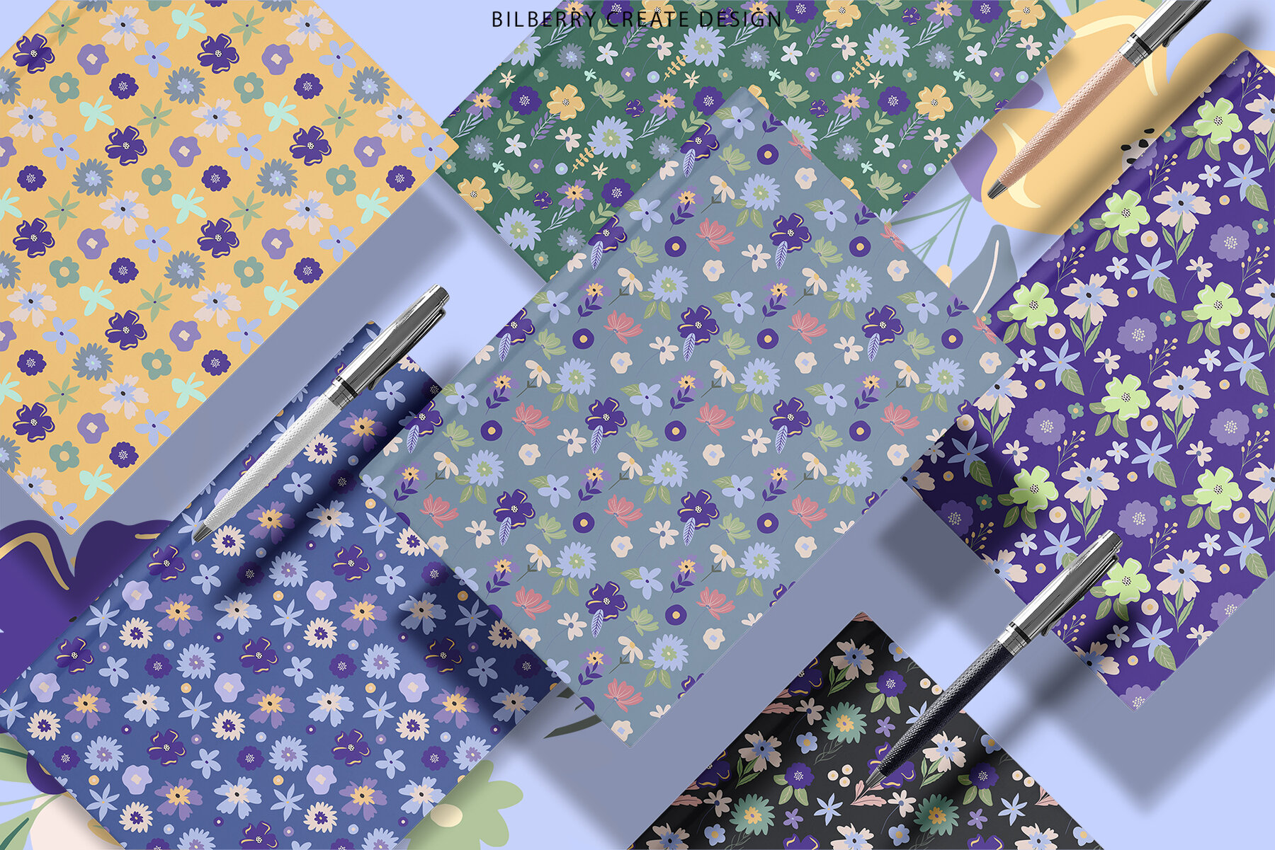 Holo Lilac spring flowers 5