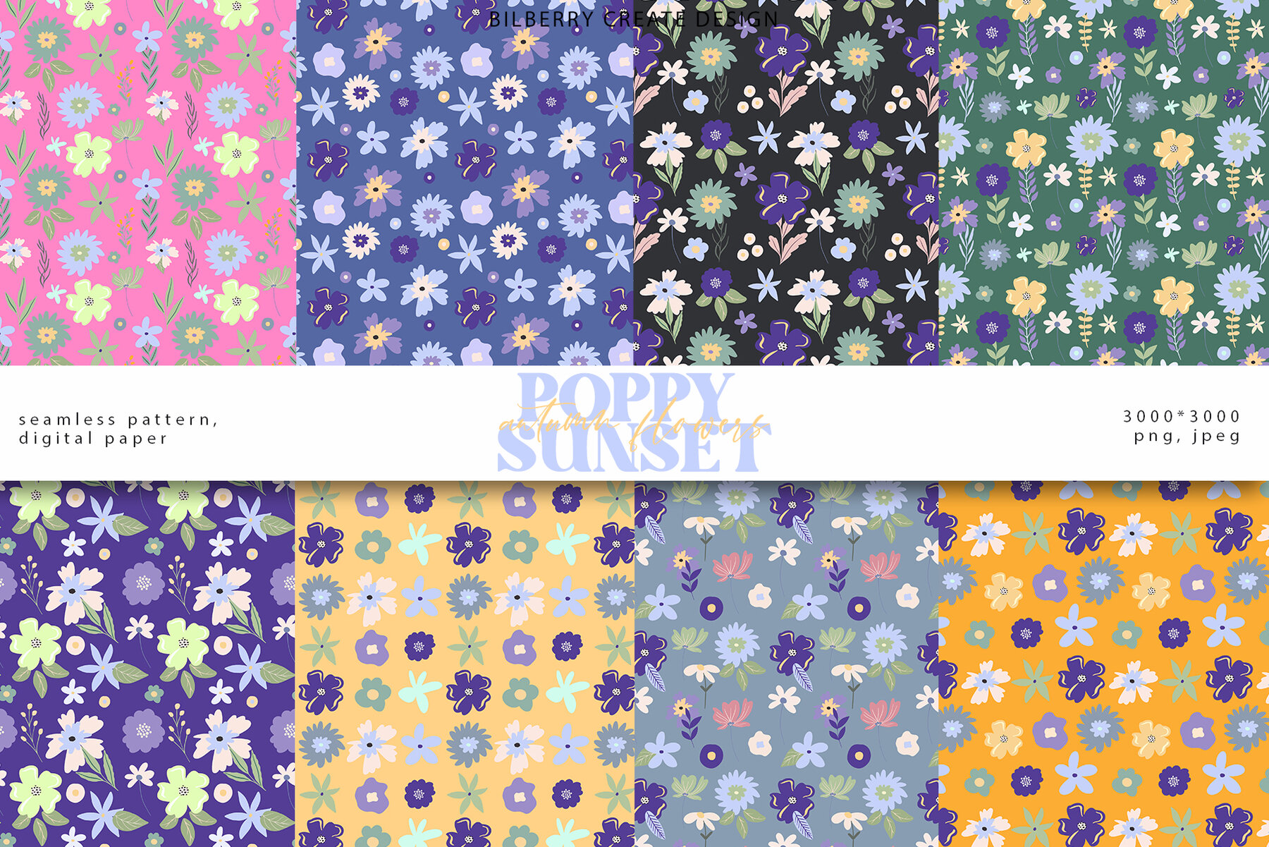 Holo Lilac spring flowers 10