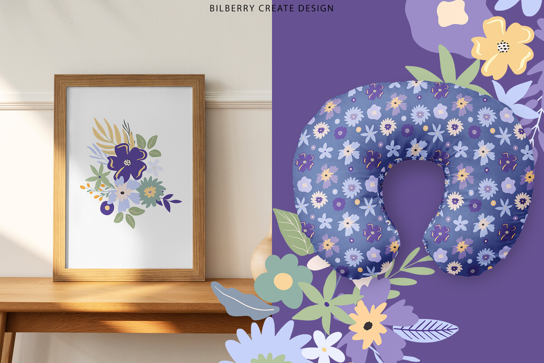 Holo Lilac spring flowers 12