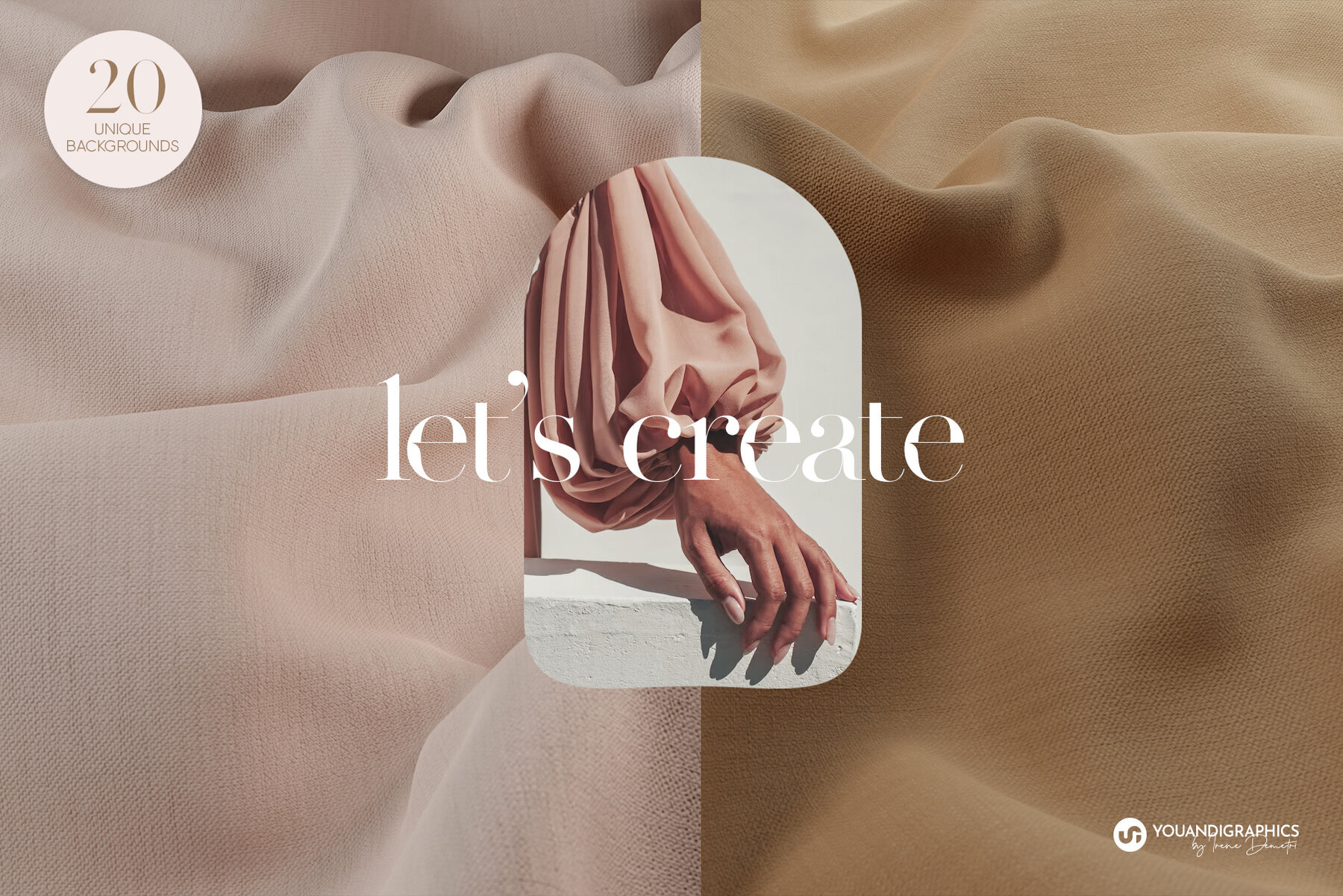 Organic Fabric Textured Backgrounds 1