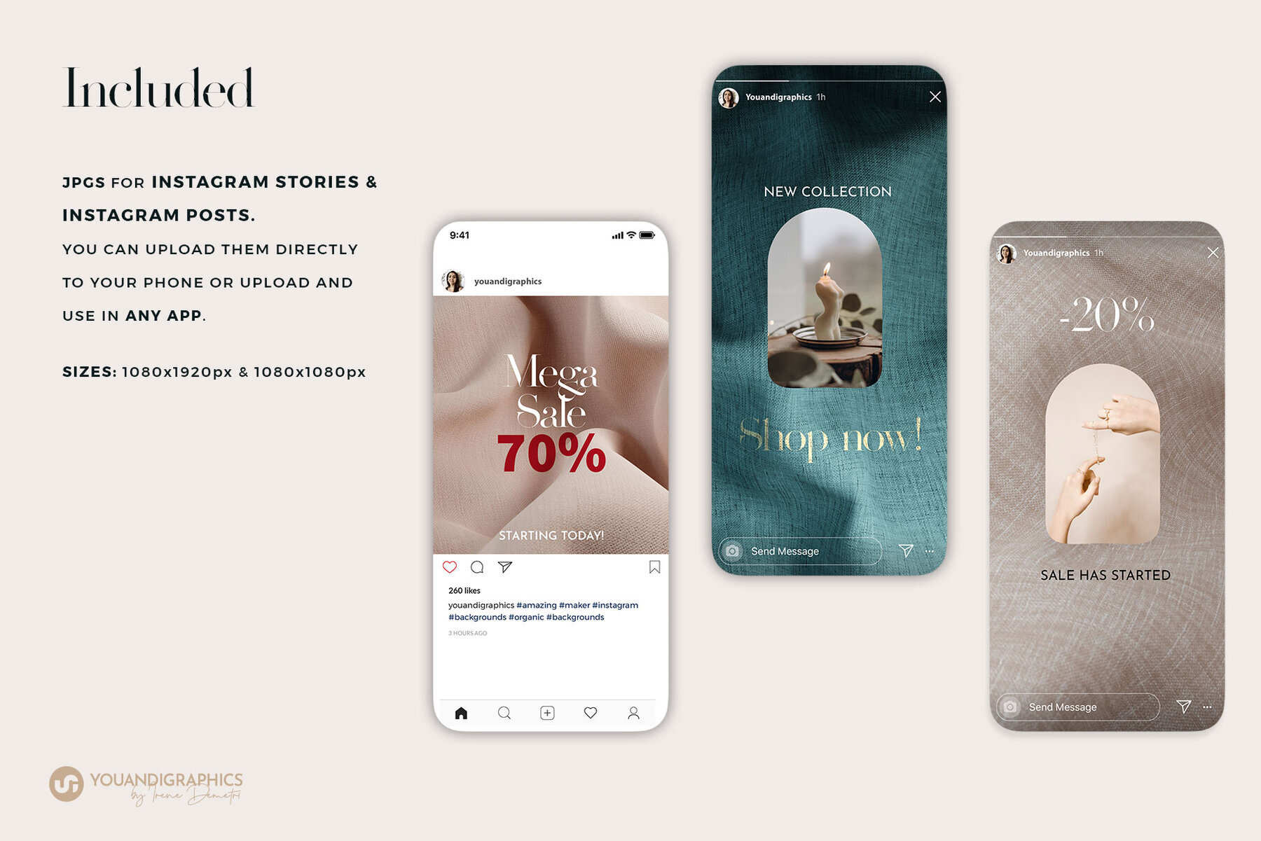 Organic Fabric Textured Backgrounds 3