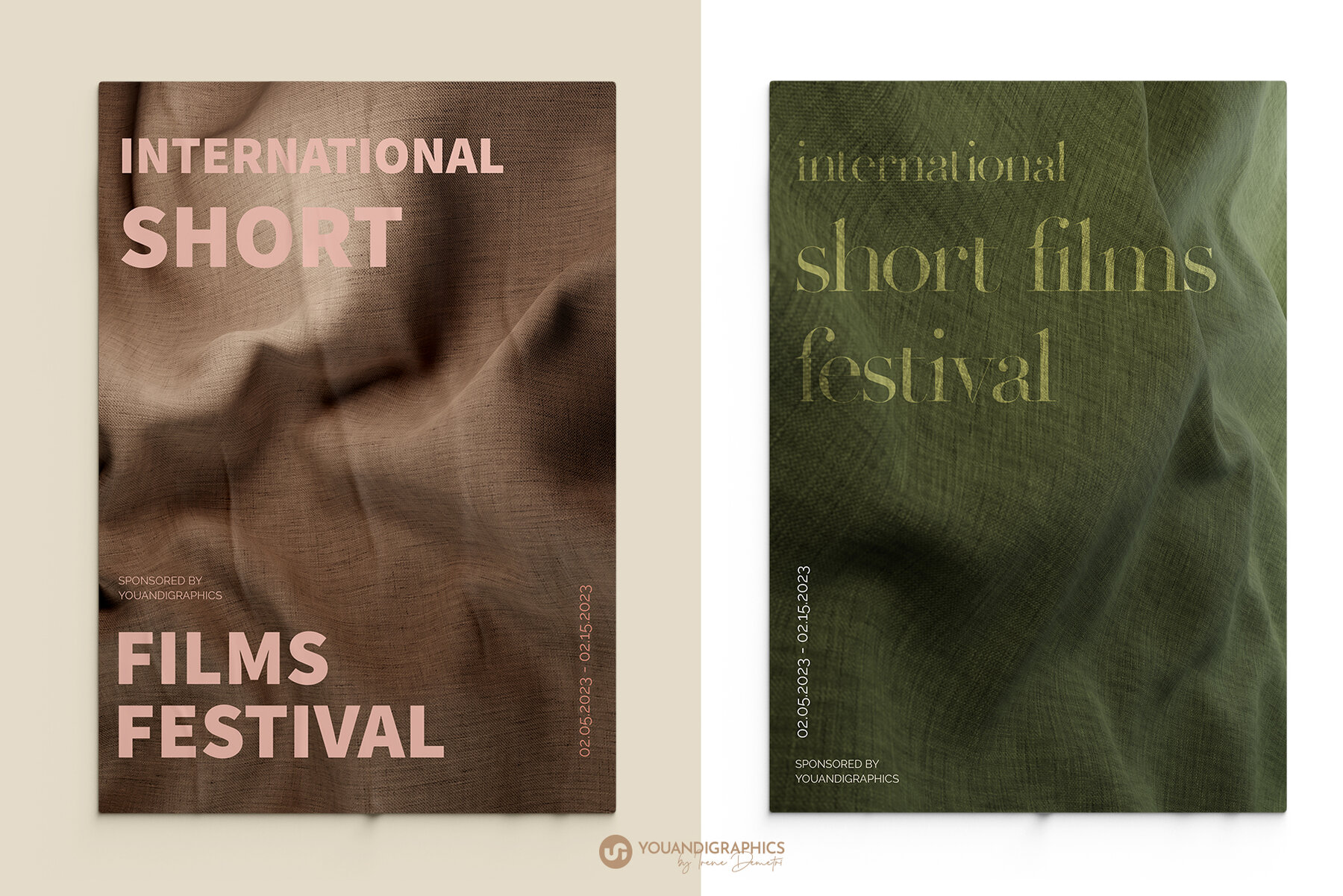 Organic Fabric Textured Backgrounds 5