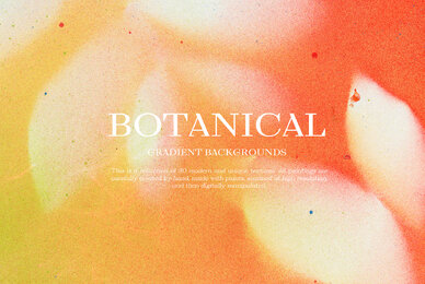 Botanical Gradient Textures
