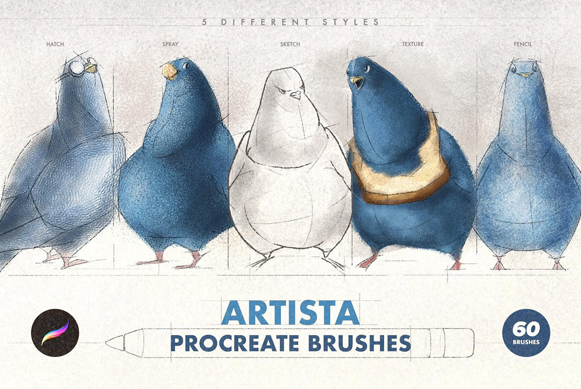Procreate Brushes Bundle 5