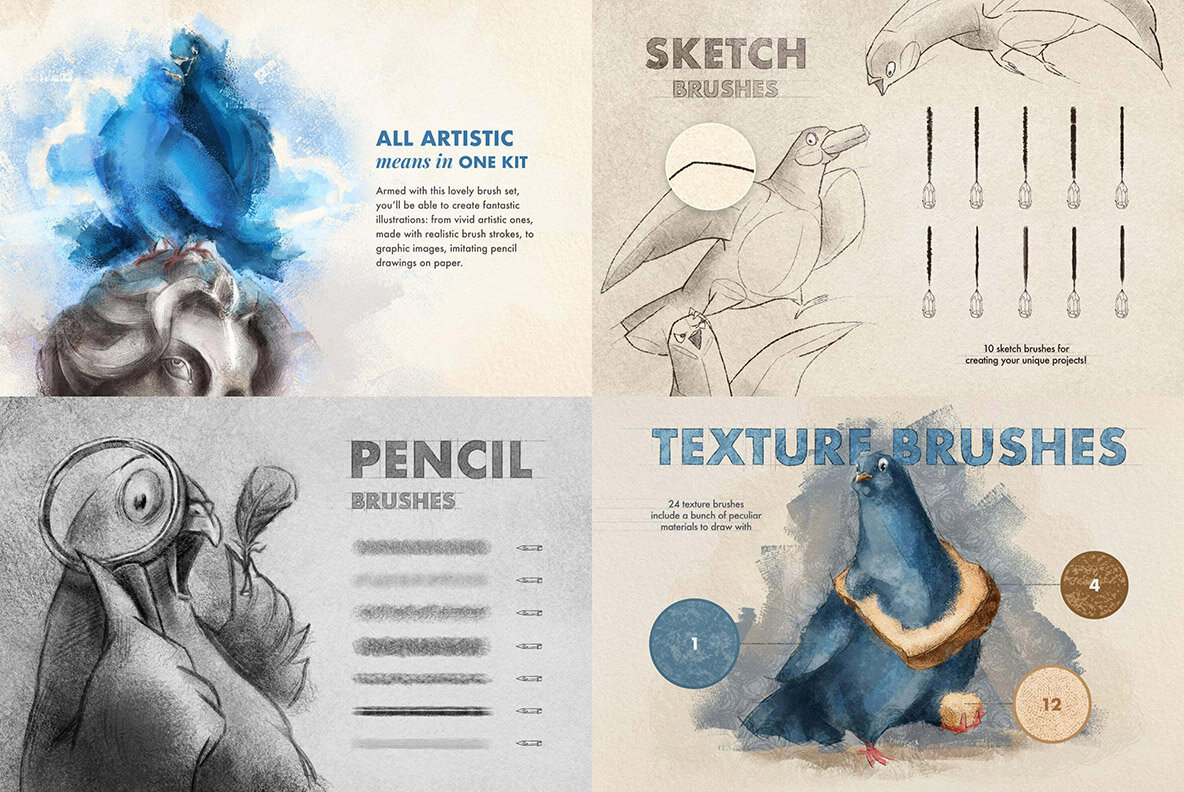 Procreate Brushes Bundle 6
