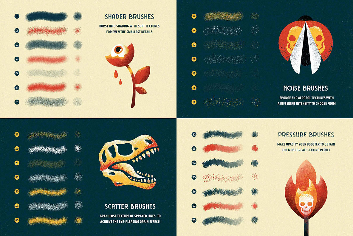 Procreate Brushes Bundle 9