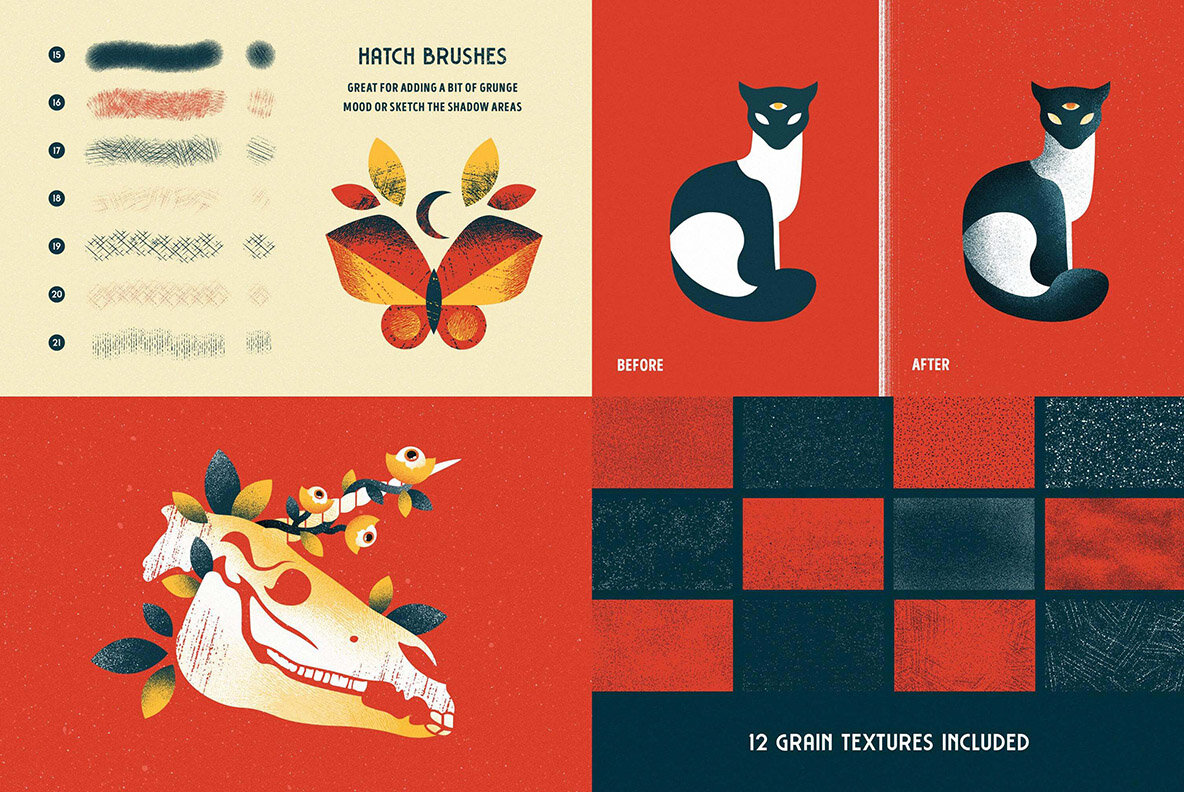 Procreate Brushes Bundle 10