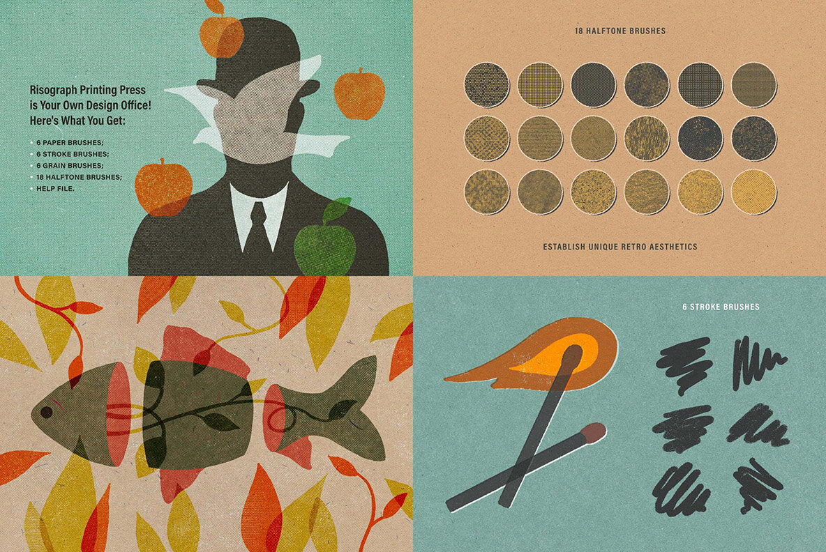 Procreate Brushes Bundle 12