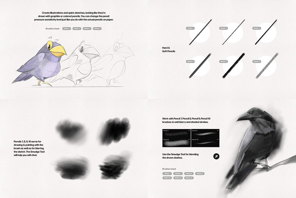 Procreate Brushes Bundle 18