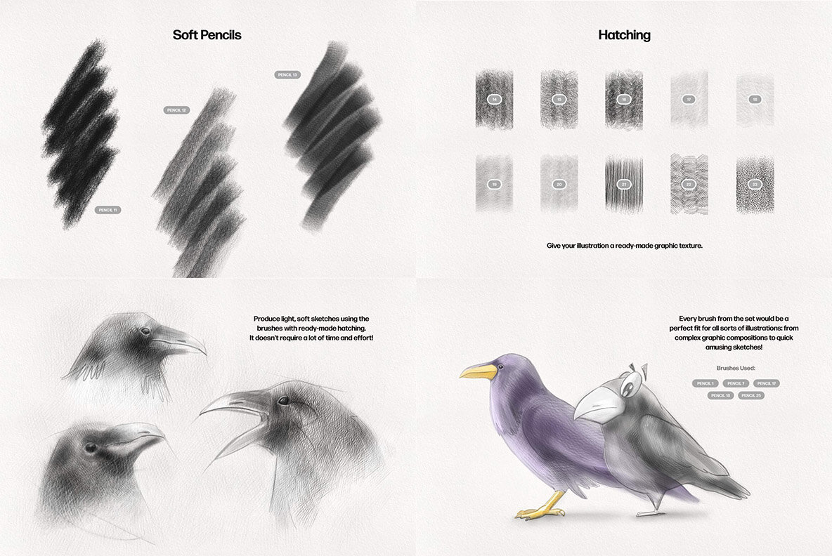 Procreate Brushes Bundle 19