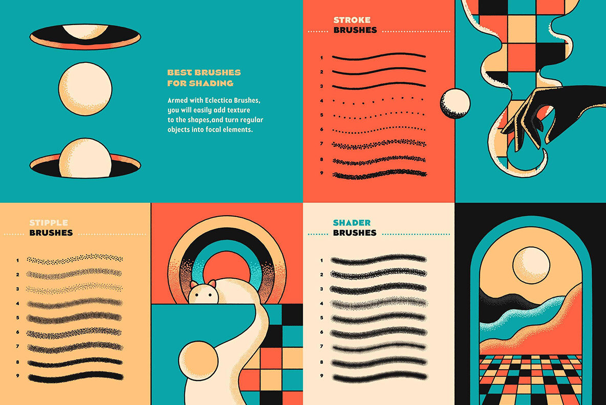 Procreate Brushes Bundle 24