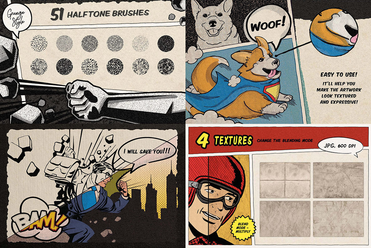 Procreate Brushes Bundle 36