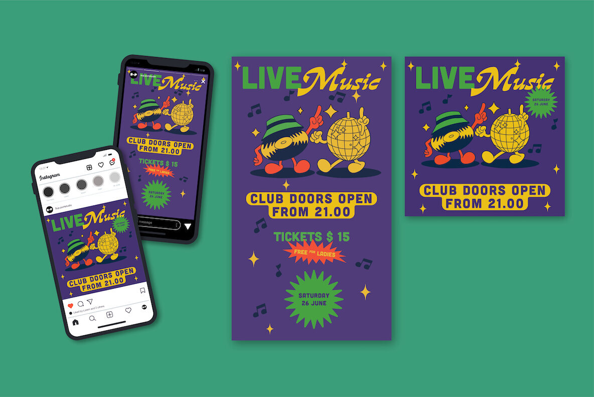 Live Music IG Templates 1