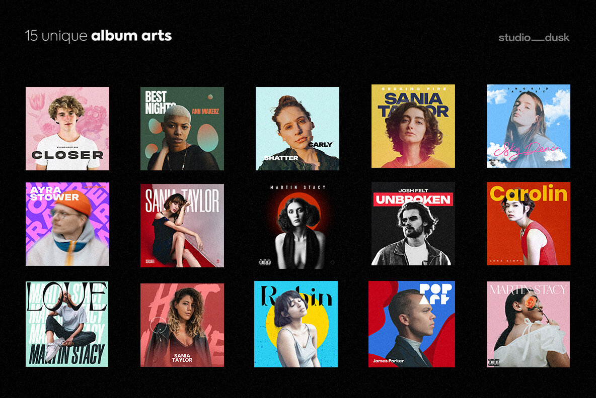 Coverize Portrait Album Arts 9